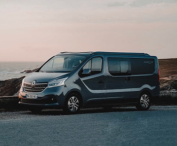 Nos vans 4 places sur Renault Trafic - Hanroad - 100% français